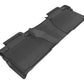 3D MAXpider 2014-2020 Toyota Tundra Double Cab Kagu 2nd Row Floormats - Black L1TY15421509
