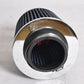 Blue 3" 76MM Inlet Race Performance Air Intake Cone Filter Replacement