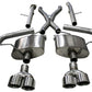 Corsa 18-20 Jeep Grand Cherokee TrackHawk 6.2L Xtreme Cat-Back Dual Rear Exit w/4.5in Polished Tips 21052