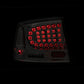 Anzo 2006-2008 Dodge Charger LED Taillights Dark Smoke