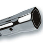 Borla 2.25in Inlet 3.38in x 3.0in Square Angle Cut Phantom x 6.5in Long Universal Exhaust Tips 20252