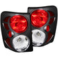 Anzo 1999-2003 Jeep Grand Cherokee Taillights Black