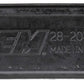 AEM Induction AEM 2011 GMC SIERRA 2500 HD 6.6L Dryflow Round Straight Air Filter 28-20466