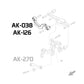Godspeed Volkswagen Golf (MK7) 2015-20 Adjustable Rear Camber Arms With Spherical Bearings