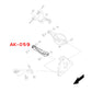 Godspeed Infiniti G35 Sedan (V36) 2007-08 Adjustable Camber Rear Lower Arms With Spherical Bearings