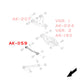 Godspeed Infiniti M35/M45 (Y50) 2006-10 Adjustable Rear Camber Arms With Spherical Bearings