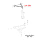 Godspeed Lexus GS300 (S147) 1993-97 Adjustable Front/Rear Arms With Ball Joints