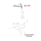 Godspeed Lexus GS (S160) 1998-05 Adjustable Front/Rear Arms With Ball Joints