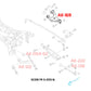 Godspeed Scion FR-S (ZN6) 2013-16 Adjustable Rear Upper Camber Arms With Ball Joints