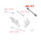 Godspeed BMW 2-Series (F22/F23) Adjustable Rear Arms With Spherical Bearings