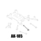 Godspeed Infiniti Q70 (Y51) 2014-19 Adjustable Rear Lower Camber Arms With Spherical Bearings