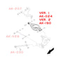 Godspeed Nissan Z (RZ34) 2023-25 Adjustable Rear Arms With Spherical Bearings