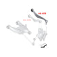 Godspeed BMW 5-Series Sedan (F10) 2011-16 Adjustable Toe Rear Arms With Ball Joints