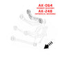Godspeed Mercedes-Benz S-Class (W221) 2007-13 Adjustable Camber Arms With Spherical Bearings