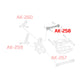 Godspeed Cadillac ATS 2013-19 Adjustable Rear Arms With Spherical Bearings