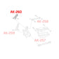 Godspeed Cadillac ATS 2013-19 Adjustable Rear Arms With Spherical Bearings