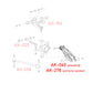Godspeed Lexus IS300 (XE10) 2001-05 Adjustable Rear Lower Control Arms