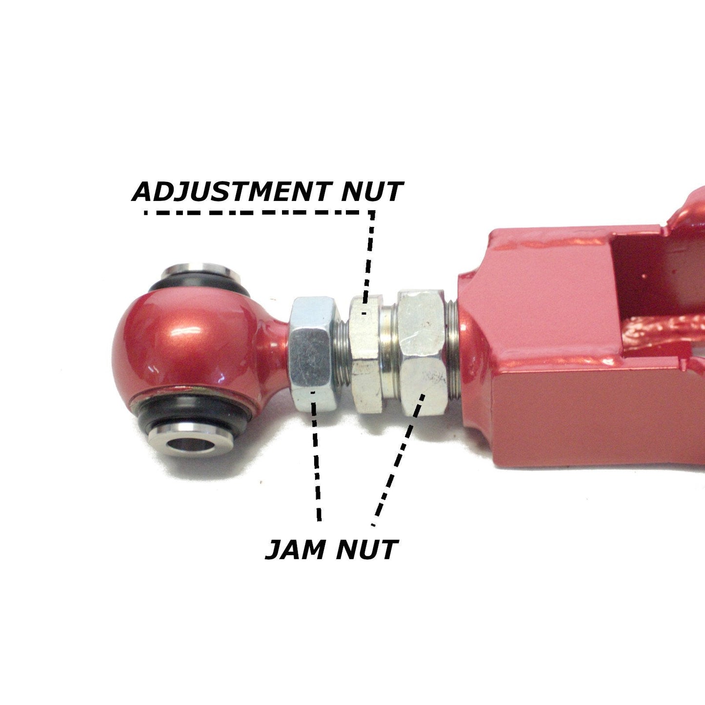 Godspeed Subaru Outback (BR/BS) 2010-19 Adjustable Rear Lower Control Arms With Spherical Bearings