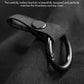 Alcantara Key Card Holder for Model 3/Y | Italian Material | Hook & Keychain | White Stitching