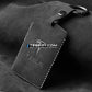 Alcantara Key Card Holder for Model 3/Y | Italian Material | Hook & Keychain | White Stitching