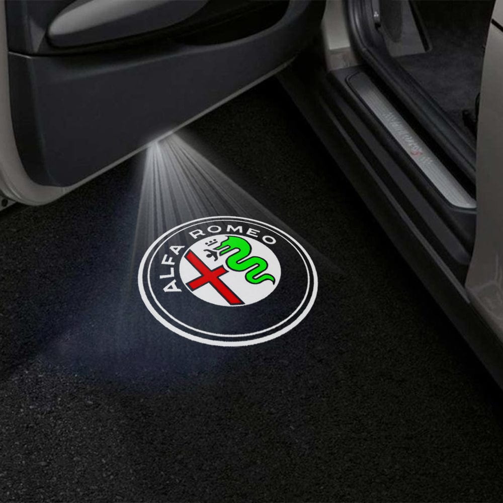 Alfa Romeo Giulia 952 Premium Door Puddle Lights Various Designs 2015–2026