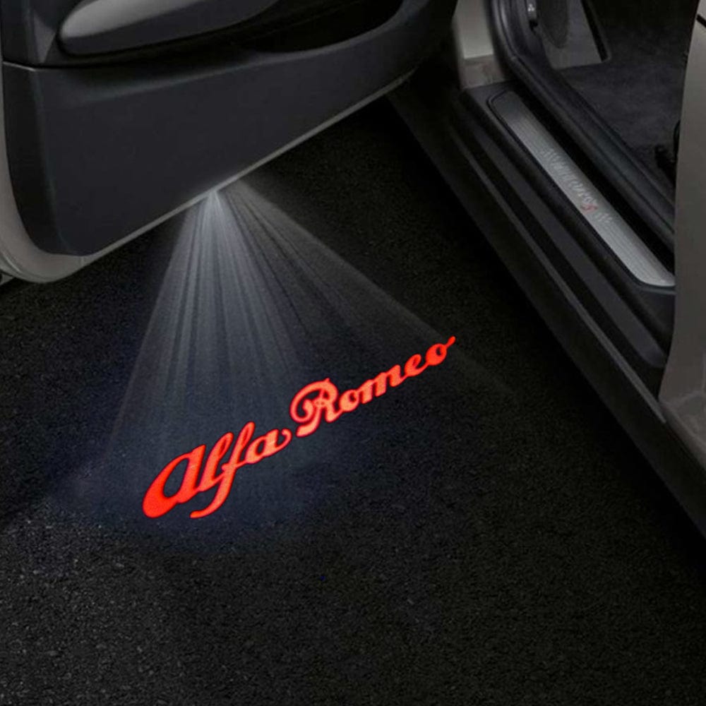 Alfa Romeo Spider Premium Door Puddle Lights Various Designs 2006-2010