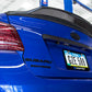 OLM V Style Carbon Fiber Trunk Spoiler - 2015+ WRX / STI