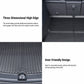 All Weather Front And Rear TPE Trunk Mat for Model Y | TESERY