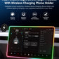 Model 3/Y Music-Synced RGB Ambient Lighting With Wireless Charging Phone Mount