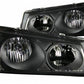 Anzo Black Crystal Headlights 2003-2006 Chevrolet Silverado 1500