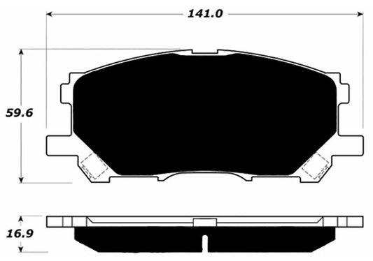 Porterfield Brake Pads for 2006 TOYOTA HIGHLANDER Hybrid