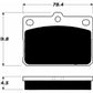 Porterfield Brake Pads for 1981 TOYOTA COROLLA Sedan 1.8L 3T-C Eng.