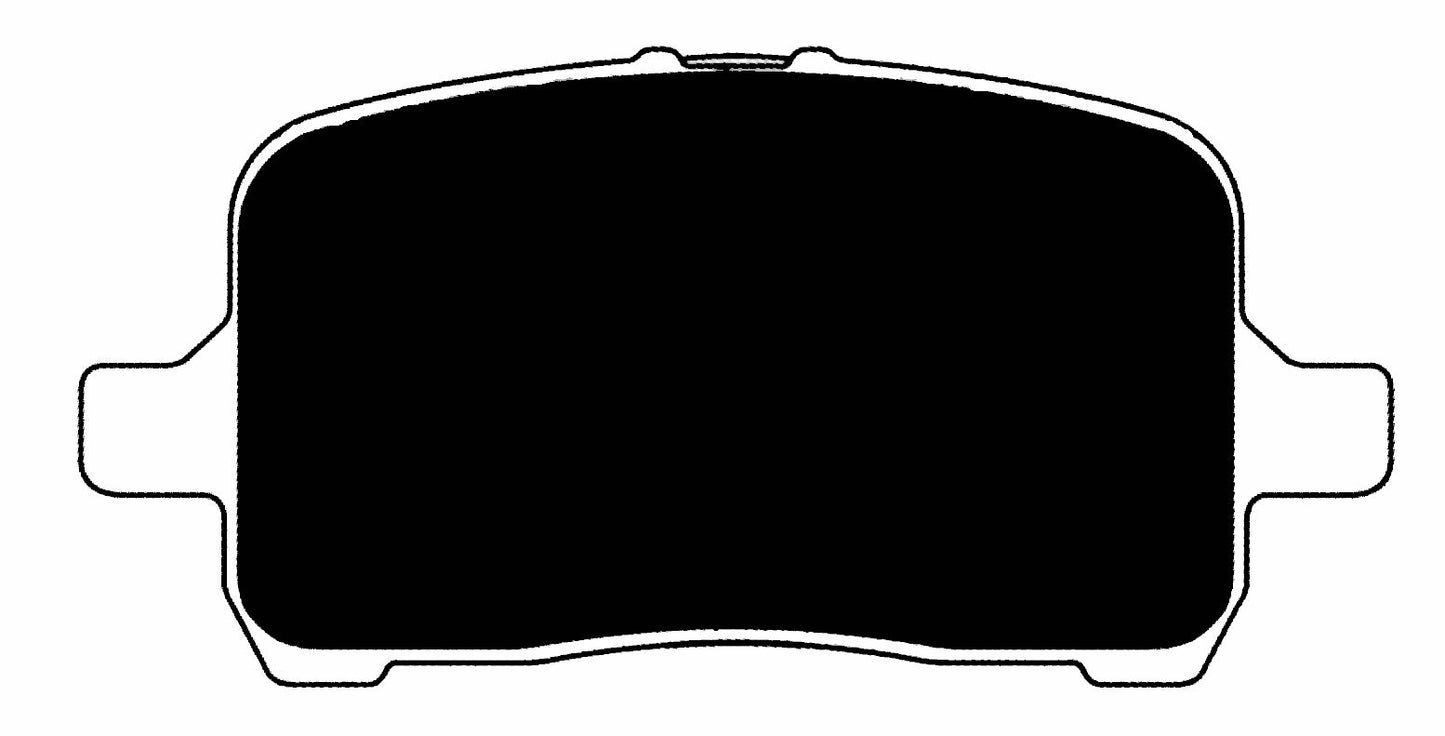 Porterfield Brake Pads for 2008 PONTIAC G6