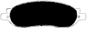 Porterfield Brake Pads for 2005 FORD F250 Pickup 3/4 Ton 2WD
