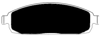 Porterfield Brake Pads for 2010 JEEP COMMANDER