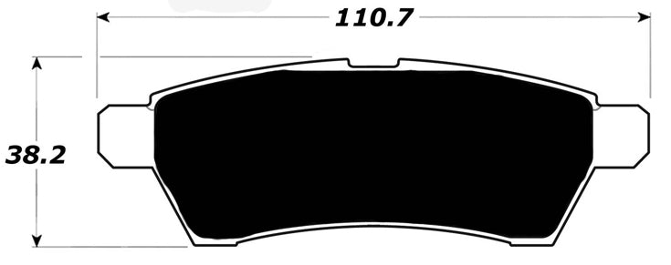 Porterfield Brake Pads for 2012 NISSAN FRONTIER 2WD 4 Cyl