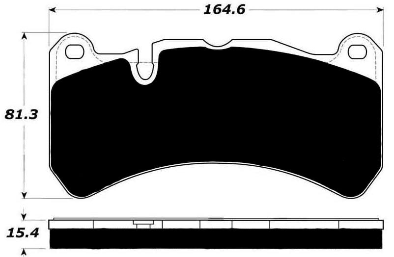Porterfield Brake Pads for 2006 MERCEDES-BENZ SLK55 AMG