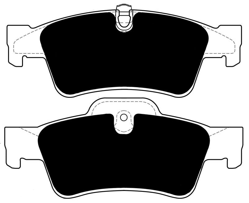 Porterfield Brake Pads for 2008 MERCEDES-BENZ ML320 CDI/BlueTEC