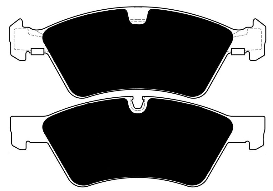Porterfield Brake Pads for 2006 MERCEDES-BENZ ML550