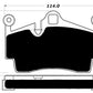 Porterfield Brake Pads for 2015 PORSCHE Boxster