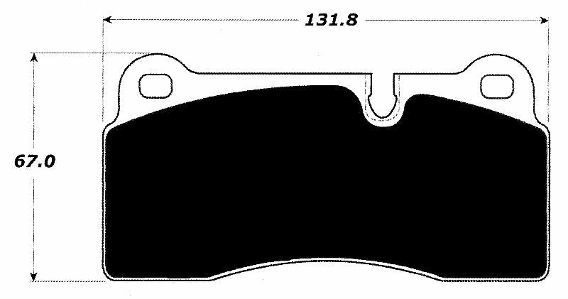 Porterfield Brake Pads for 2015 AUDI R8 - (Excluding Ceramic Discs)