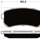 Porterfield Brake Pads for 2010 HYUNDAI ELANTRA Touring