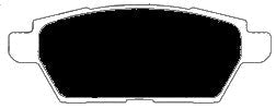 Porterfield Brake Pads for 2006 FORD FUSION