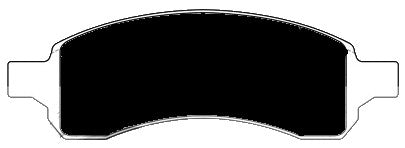 Porterfield Brake Pads for 2017 CHEVROLET TRAVERSE