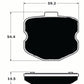 Porterfield Brake Pads for 2012 CHEVROLET CORVETTE Z06
