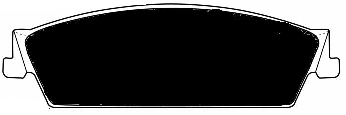 Porterfield Brake Pads for 2010 CHEVROLET SILVERADO 1500 2WD