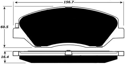 Porterfield Brake Pads for 2013 HYUNDAI SANTA FE V6 2WD