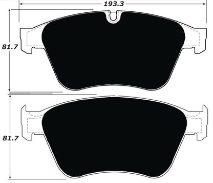 Porterfield Brake Pads for 2010 MERCEDES-BENZ ML63 AMG