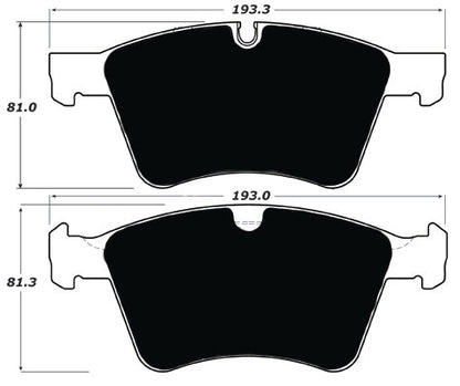 Porterfield Brake Pads for 2010 MERCEDES-BENZ GL320 w/373mm Front Rotor