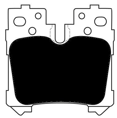 Porterfield Brake Pads for 2009 LEXUS LS 460 L